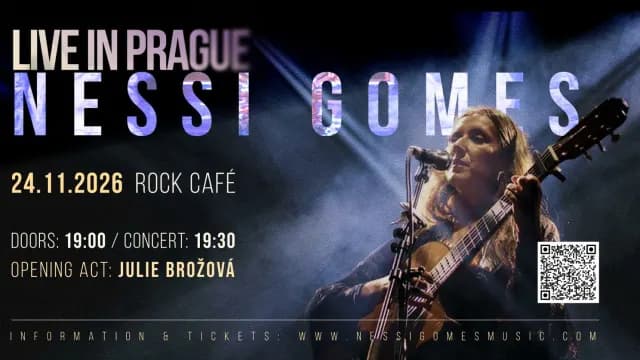 Nessi Gomes - Live in Prague